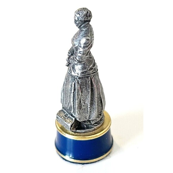 Franklin Mint Civil War Chess Queen Piece Clara Barton Replacement Vintage - Picture 4 of 6